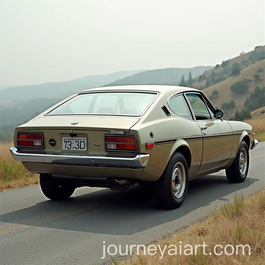 1973-Toyota-Corona-Coupe-with-Celica-Fastback-Roof-Rear-View