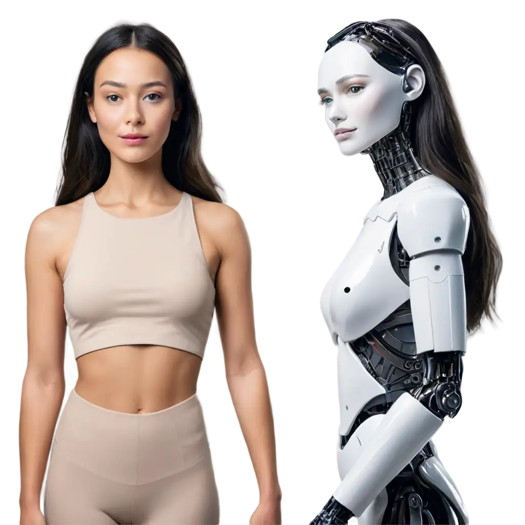 AI-Woman-Robot-PNG-A-CuttingEdge-Representation-of-Futuristic-Technology