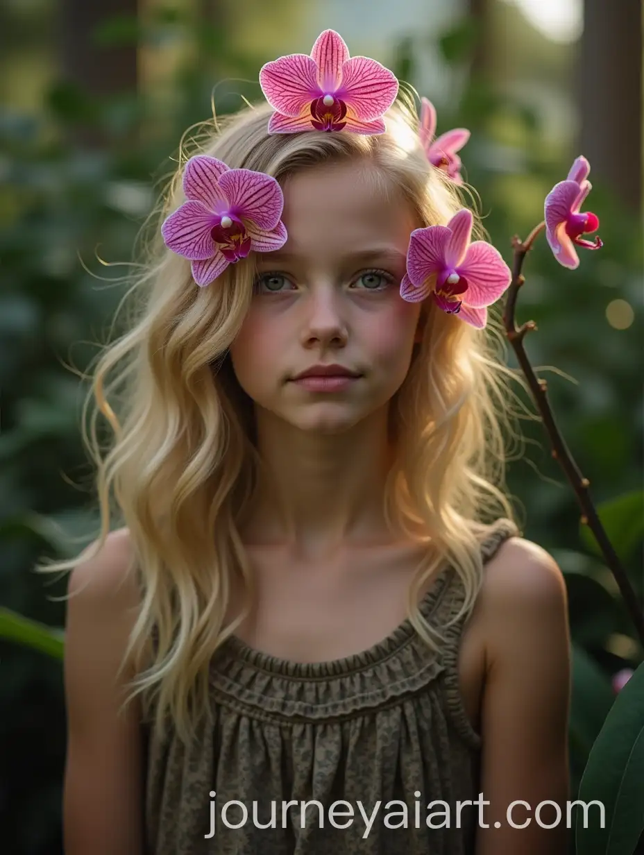 Humorous-DepictionAI-Image-Prompt-Expansion-of-Orchid-Mania-Danger-with-Young-Blonde-Girl