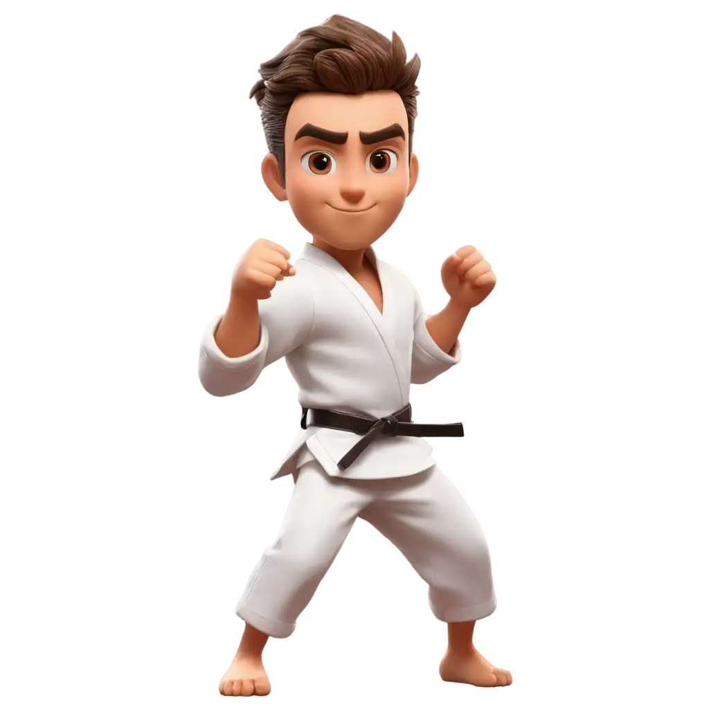 PNG-Cartoon-Athlete-Karate-Man-Fighting-Dynamic-Illustration-for-Martial-Arts-Enthusiasts