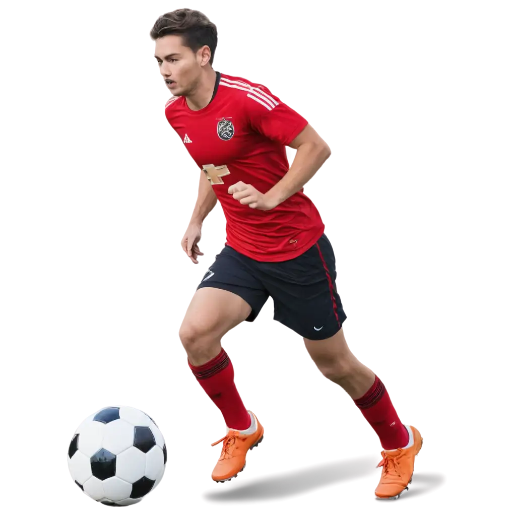 Soccer-Player-Running-with-the-Ball-Towards-the-Goal-HighQuality-PNG-Image-for-Sports-Graphics