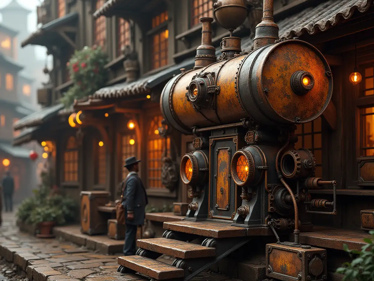 Steampunk 8k-Quality