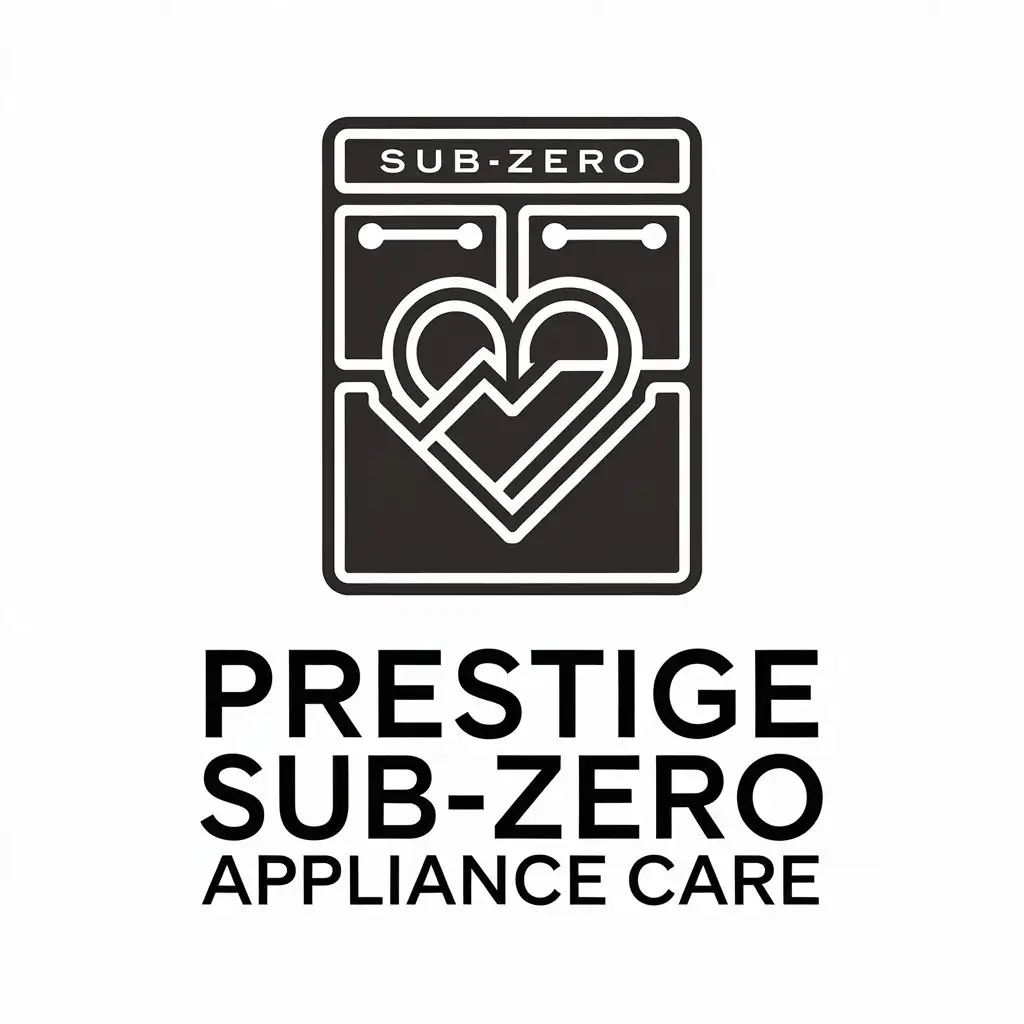 LOGO Design for Prestige SubZero Appliance Care Modern and Professional for Home Family Industry