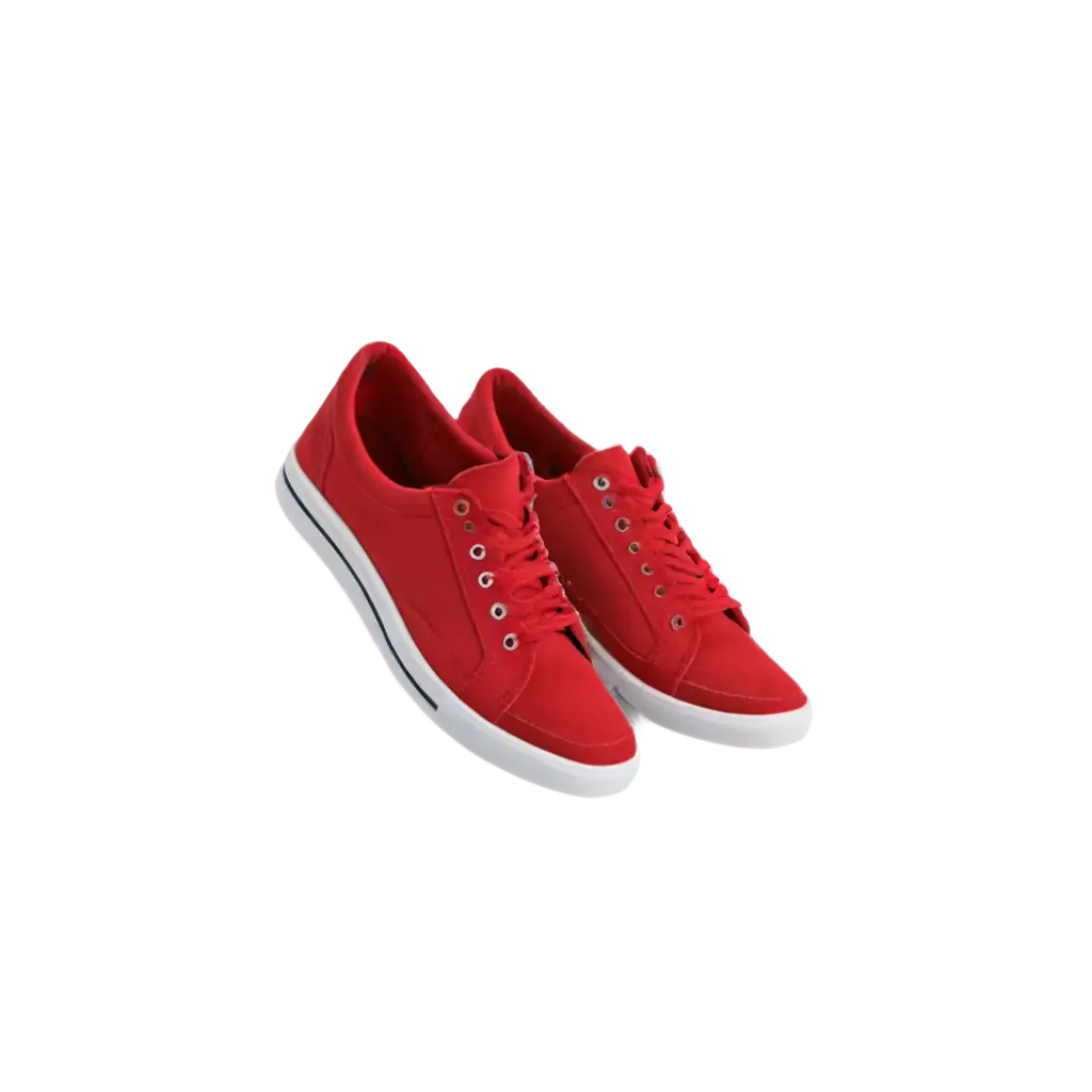 Red-Sneaker-Shoes-PNG-Image-Enhance-Your-Online-Content-with-HighQuality-Footwear-Visuals