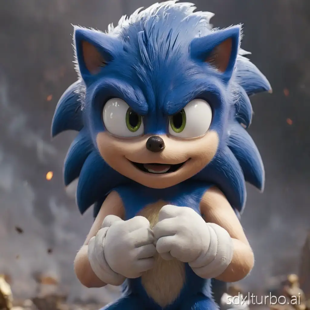 Sonic the Hedgehog sings Con Te Partirò by Andrea Bocelli