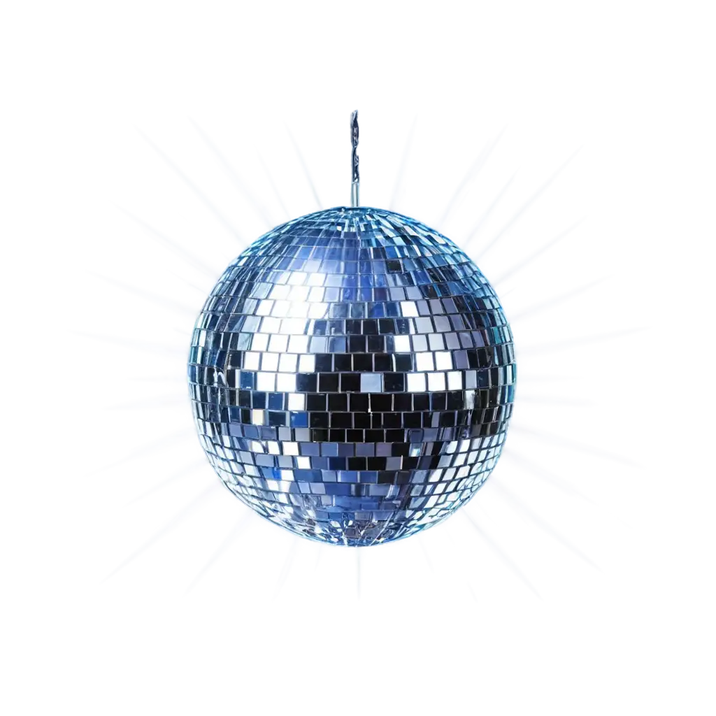 Disco-Ball-PNG-Image-A-Shimmering-Symbol-of-Party-Vibes-and-Retro-Style