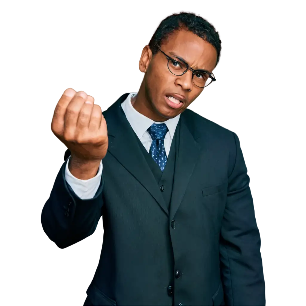 Angry-Male-Black-Lawyer-PNG-Image-Powerful-Representation-in-Legal-Illustration