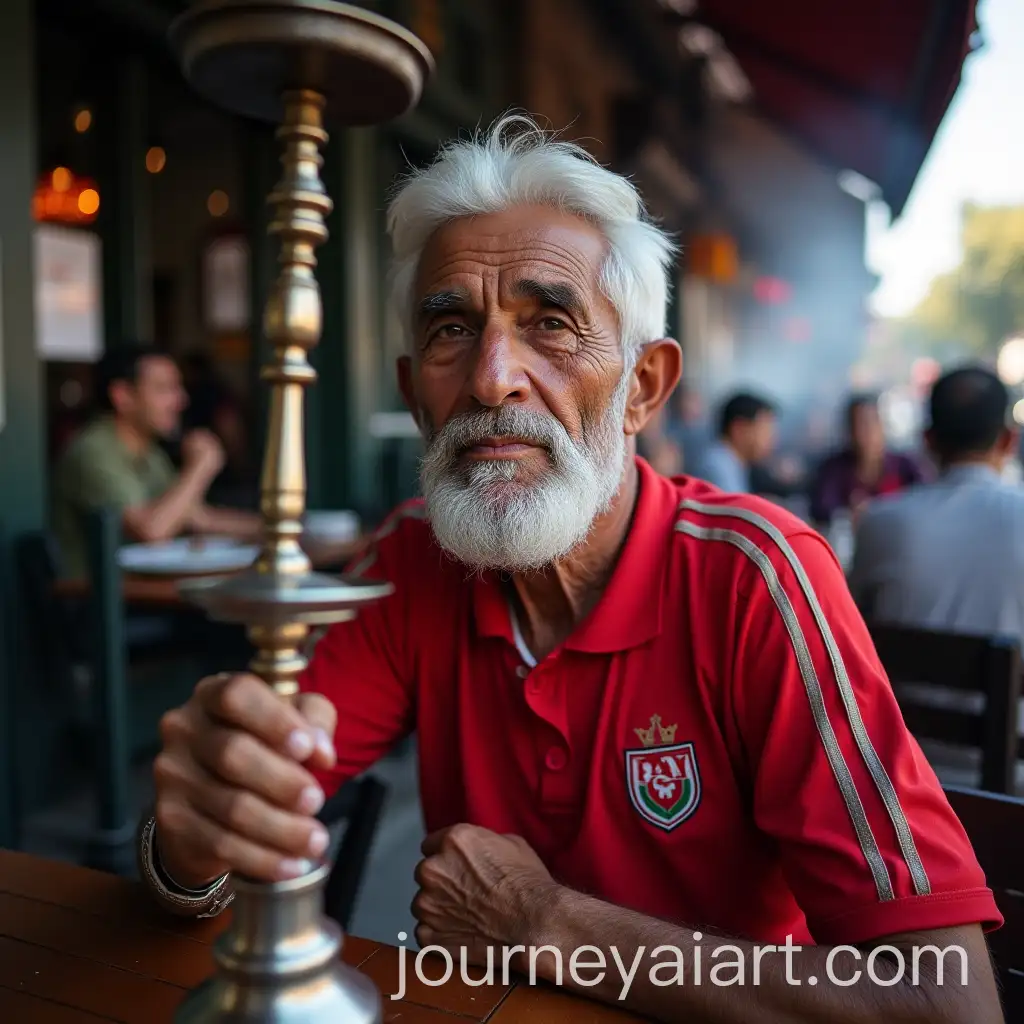 OldAI-Art-Prompt-Expansion-Man-Enjoying-Shisha-at-Cairo-Cafe-with-AlAhly-Football-Shirt-and-FIFA-Club-World-Cup-on-TV
