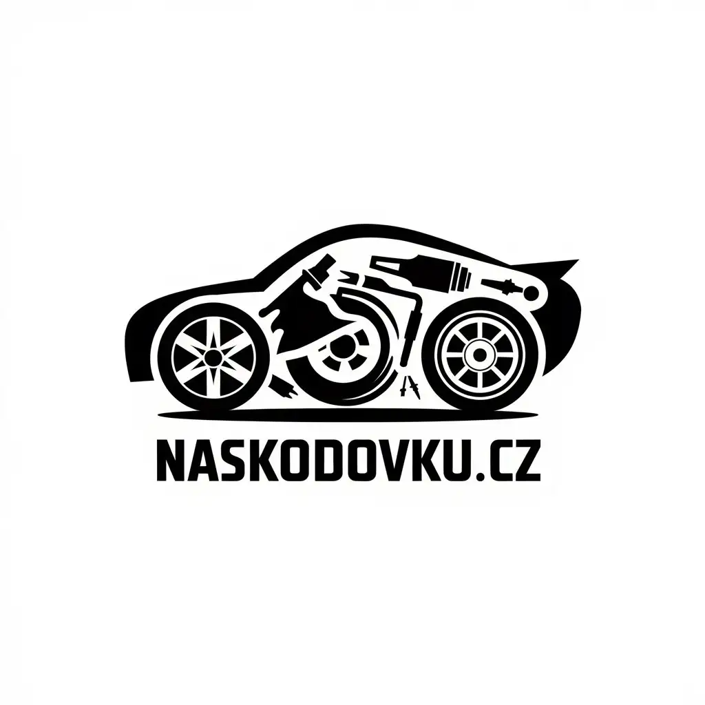 LOGO Design for NASKODOVKUCZ Vector Design with Car Parts Theme for Automotive Industry