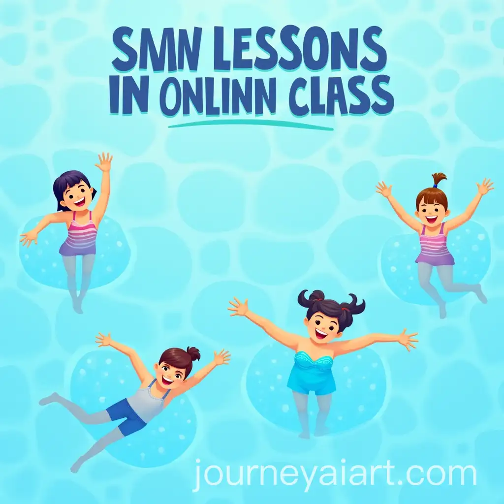 Colorful-Swimming-Class-Reservations-Banner-with-Pool-and-Friends