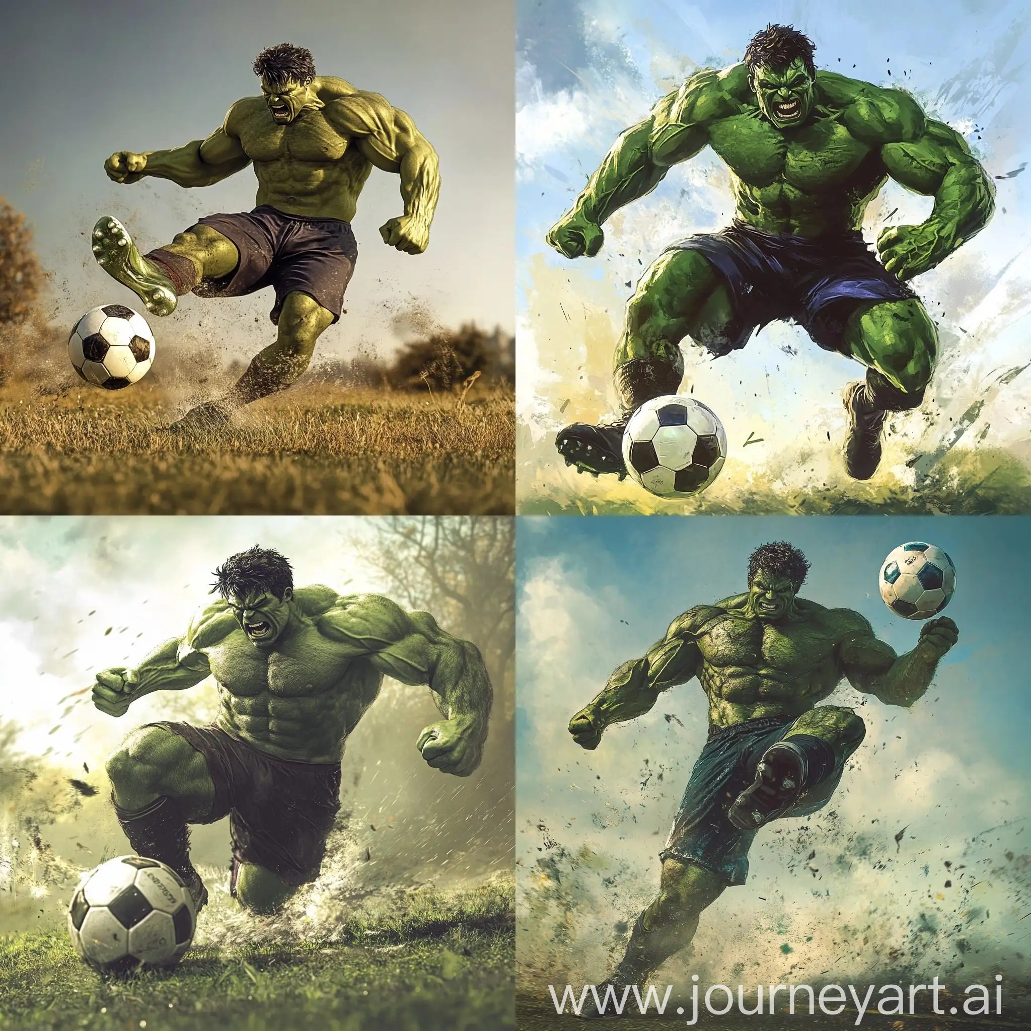 Hulk-Kicking-Soccer-Ball-in-Dynamic-Action-Scene