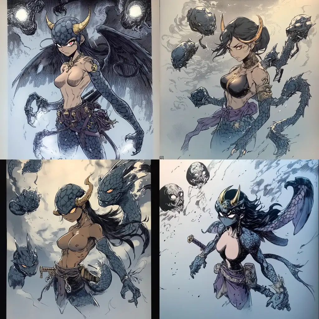 Fallen-Dragon-Goddess-Warrior-Woman-with-Hybrid-Wings-and-Glowing-Tattoos-in-Stormy-Manga-Scene