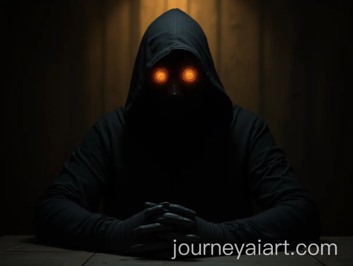 Mysterious-AI-Humanoid-in-Dark-Ominous-Room-with-Glowing-Eyes