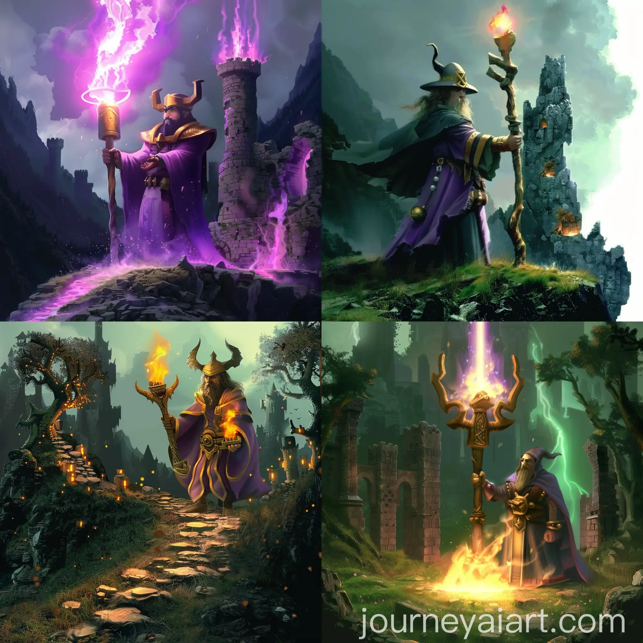 Realistic-Retro-HD-Dark-Fantasy-Warrior-with-Magical-Staff
