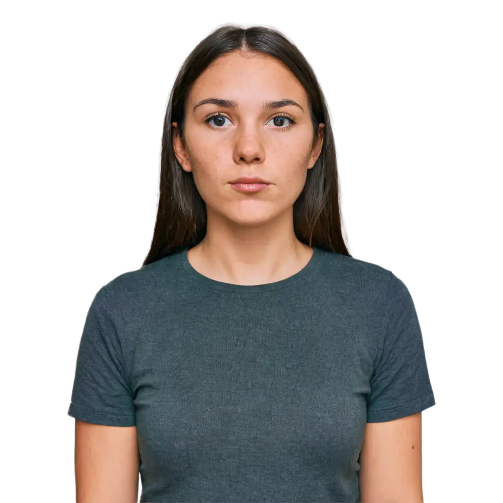 Realistic-PNG-Portrait-of-a-28YearOld-American-Woman-with-Diverse-Facial-Features