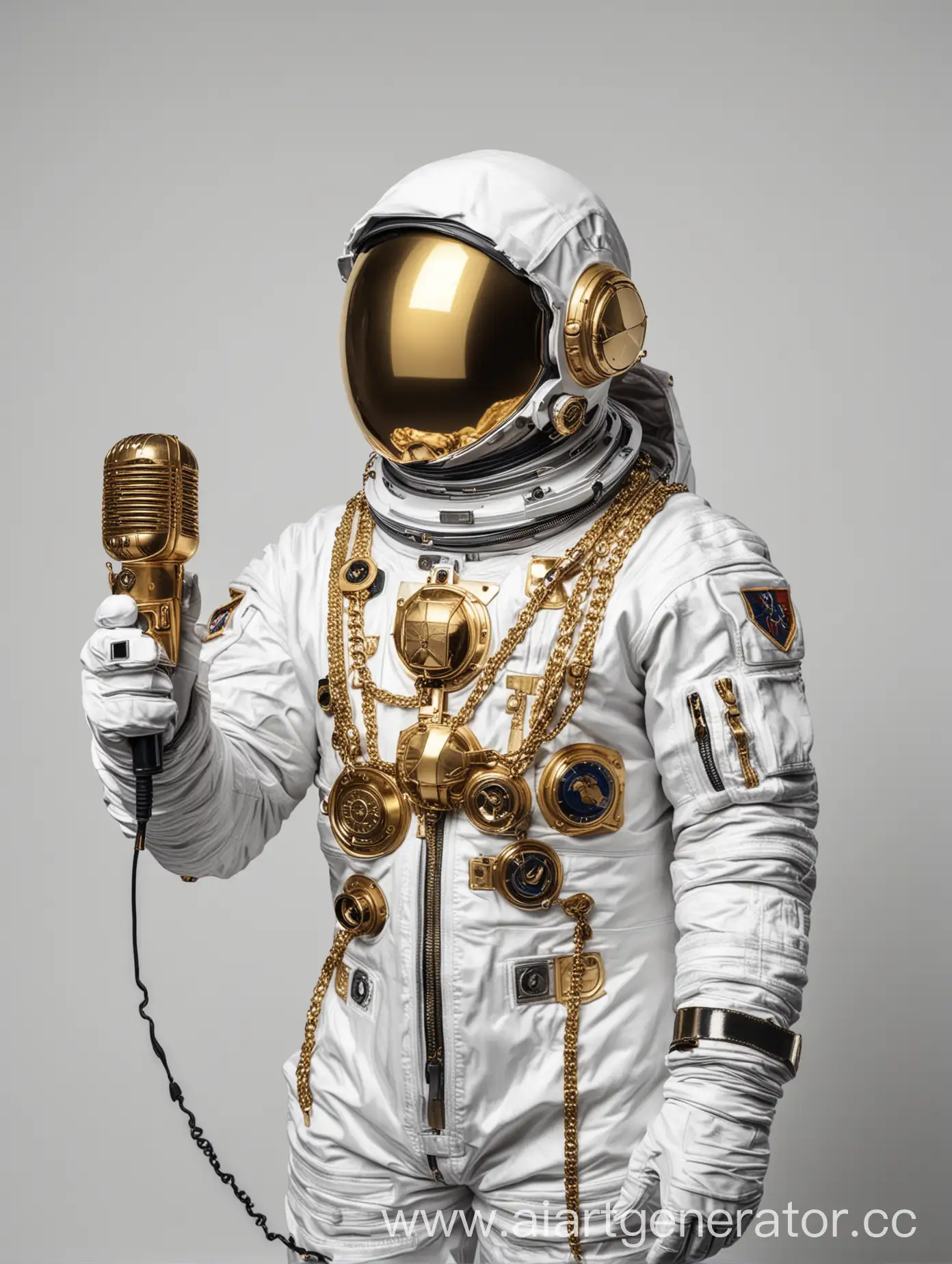 Rapper-Cosmonaut-with-Gold-Chain-and-Microphone-in-Spacesuit