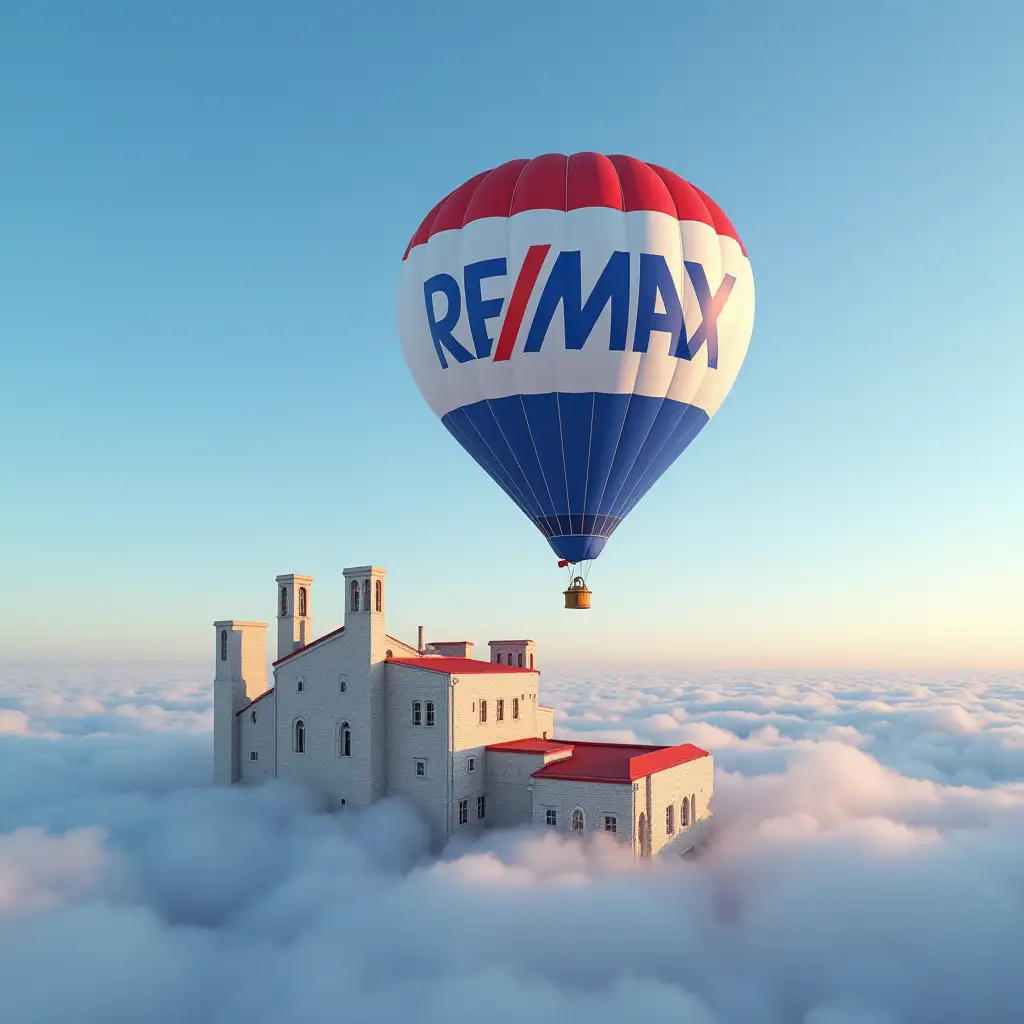 home in the sky with word remax everst in the sky