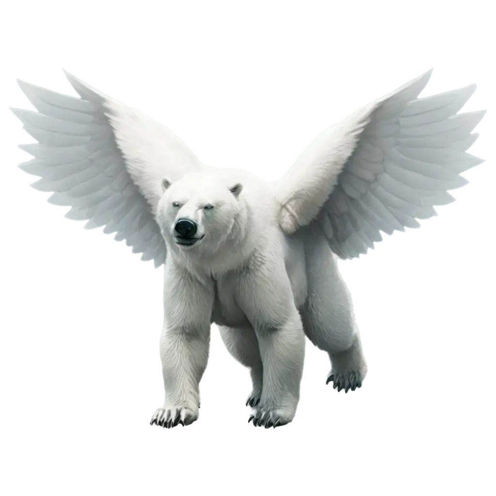 Angelic-Polar-Bear-Monster-DND-PNG-Image-Mystical-Creature-Concept-for-Fantasy-RolePlaying-Games