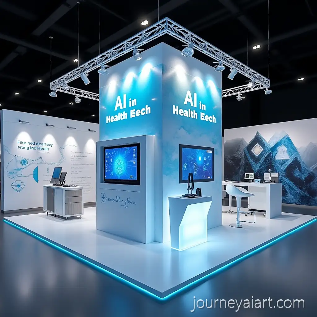 Futuristic-Health-Technology-Trade-Show-Booth-with-Innovative-AI-Solutions