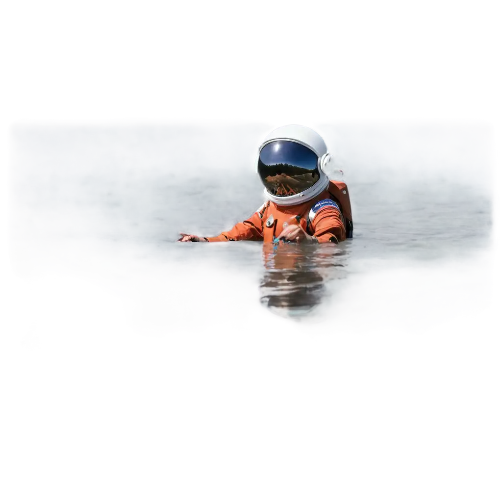 Astronaut-in-the-Water-PNG-HighQuality-Image-for-Creative-Projects