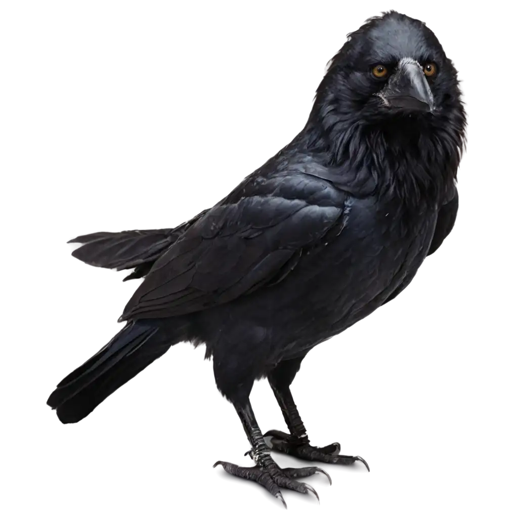 Stunning-Crow-PNG-Image-for-Creative-Projects-and-Online-Use