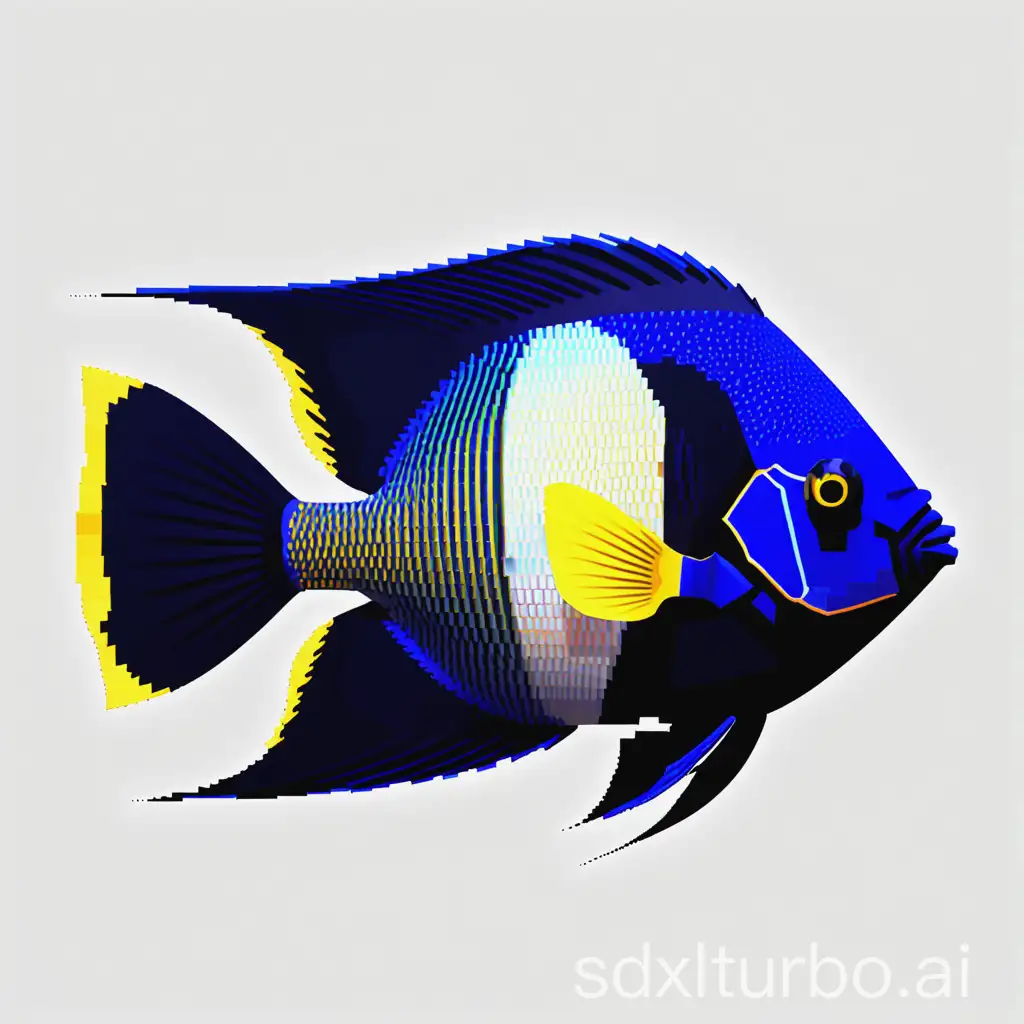 Pixelated-Male-Angelfish-in-Digital-Art-Style