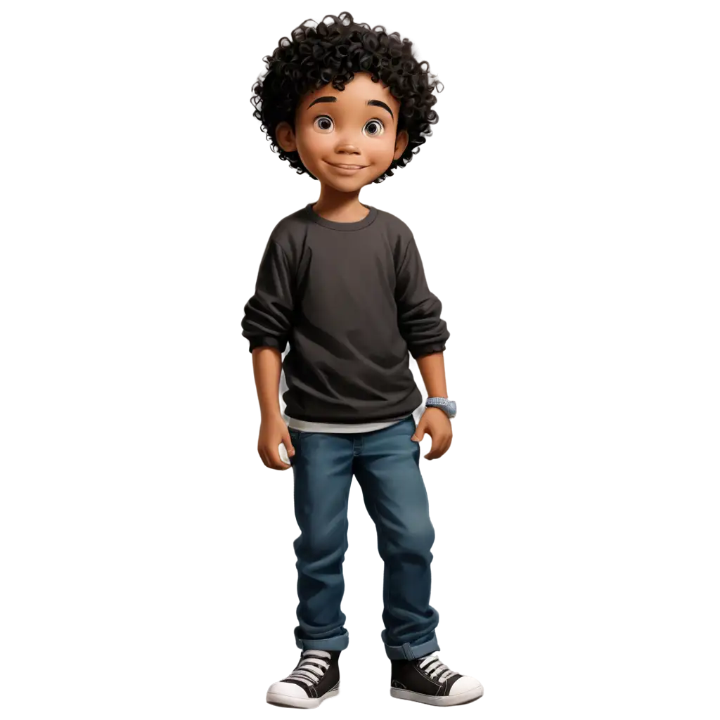 Stylish-PNG-Image-Cartoon-Boy-with-Black-Curly-Hair-and-Fair-Skin