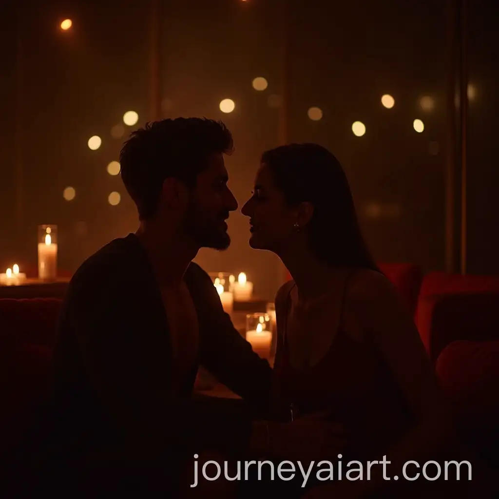 Couple-Sharing-an-Intimate-Moment-in-a-Cozy-Lounge
