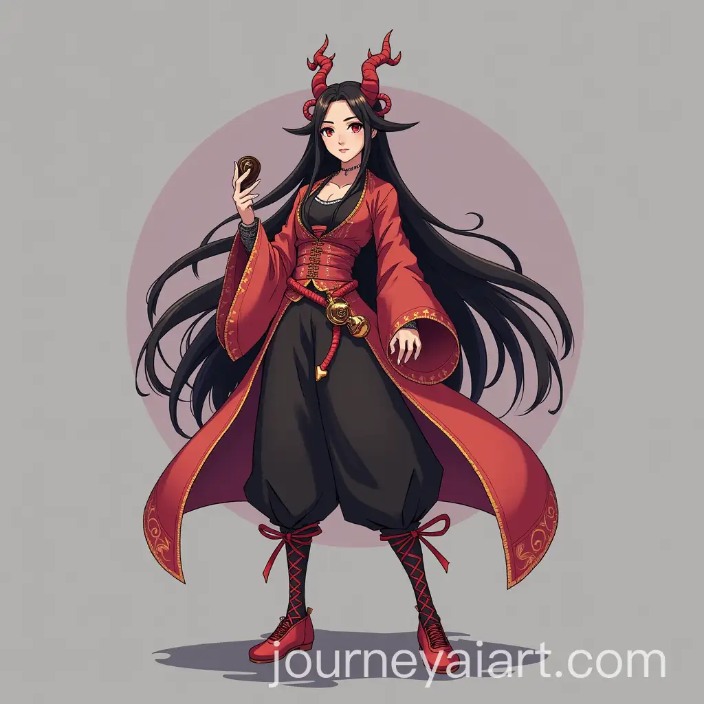 Full-Body-Shot-of-Nezuko-from-Demon-Slayer-in-Elegant-Style