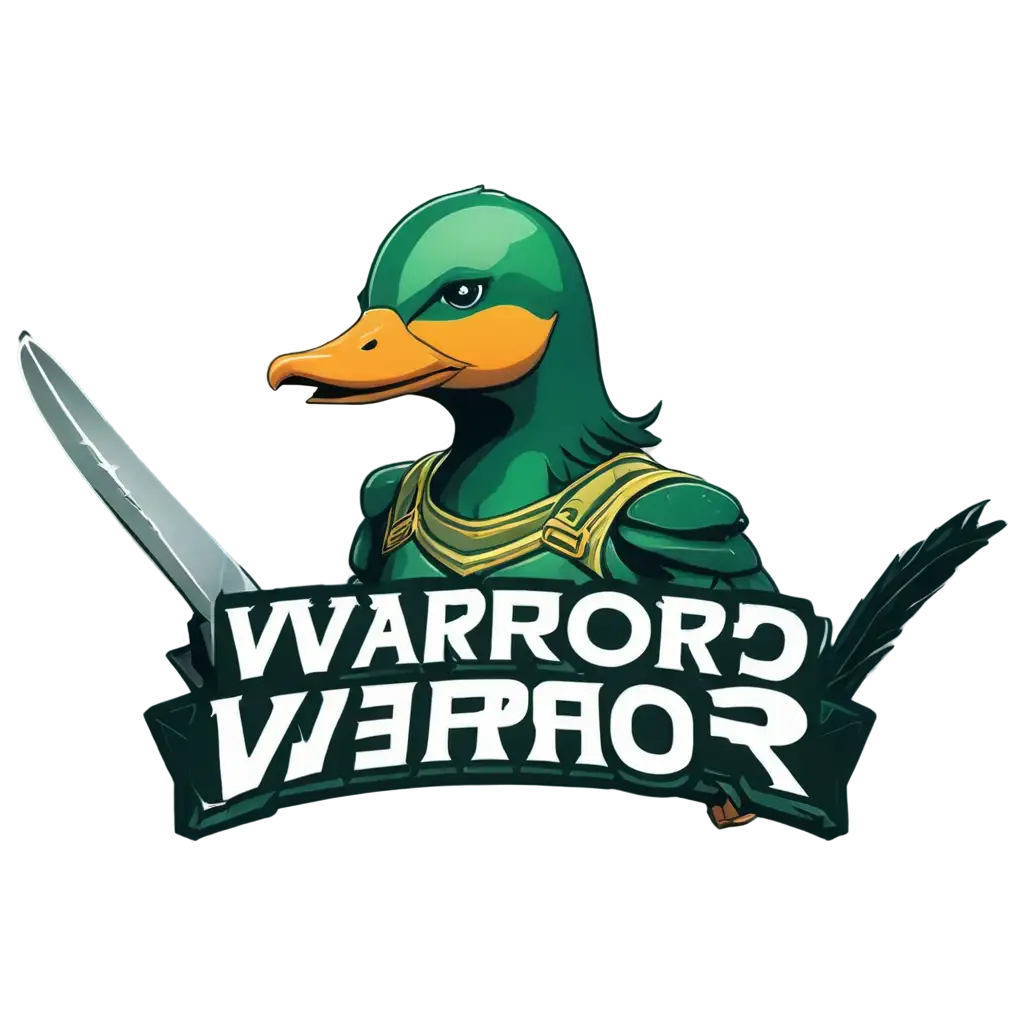 Green-Duck-Warrior-Logo-PNG-HighQuality-Versatile-Design-for-Branding-and-Marketing