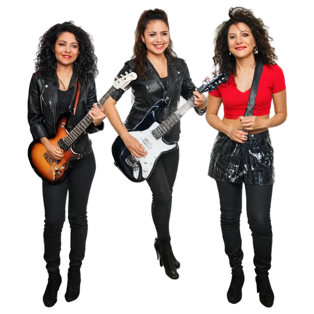 Female-Band-PNG-Image-Vibrant-Musical-Diversity-in-Rock-Pop-Sertanejo-Ax-and-Funk