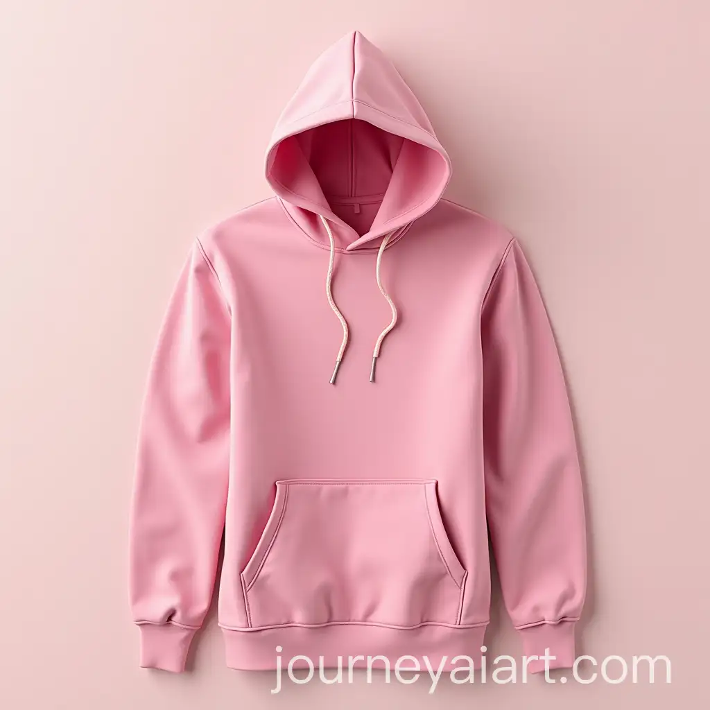 Minimalist-Pink-Hoodie-Shirt-with-Cool-Aesthetics
