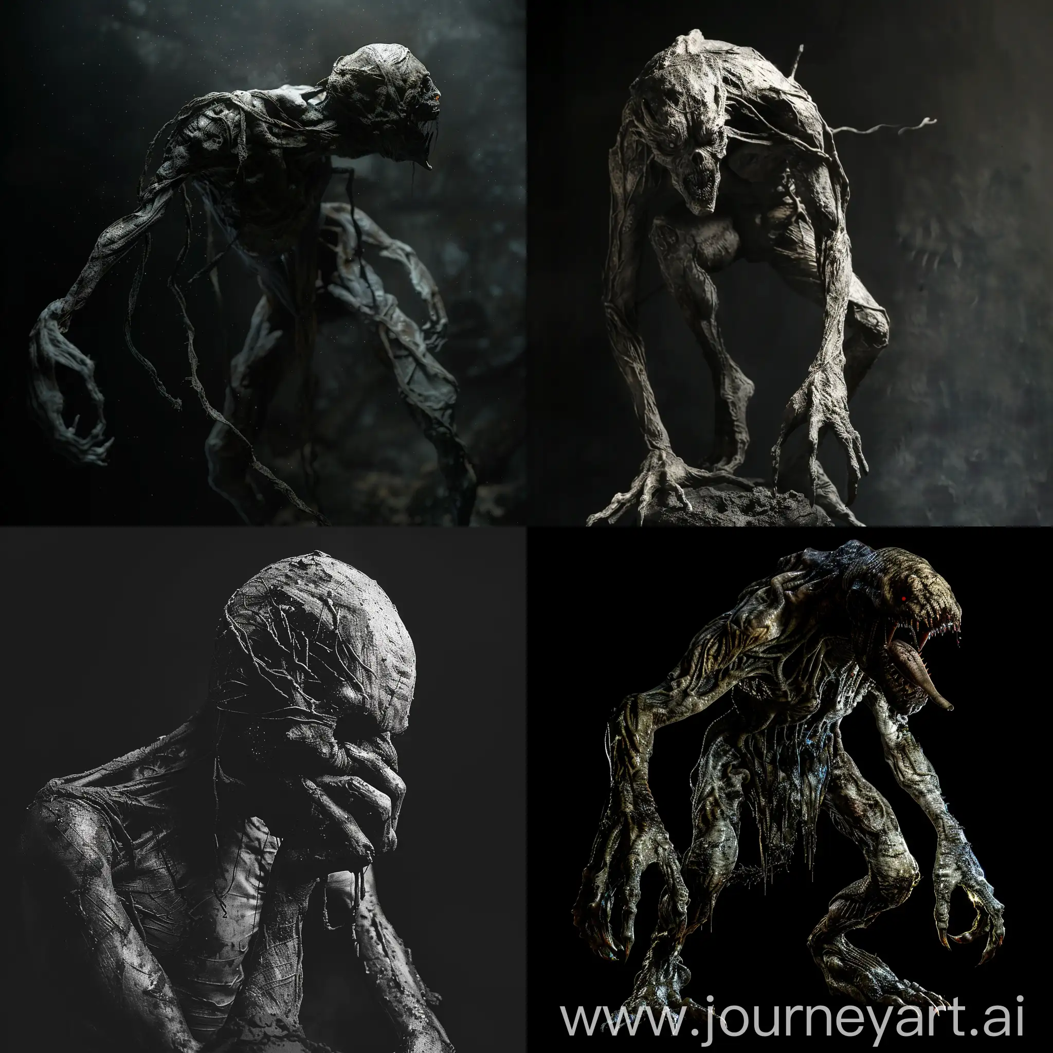 Creepy-Dungeon-Monster-in-Dark-Tones