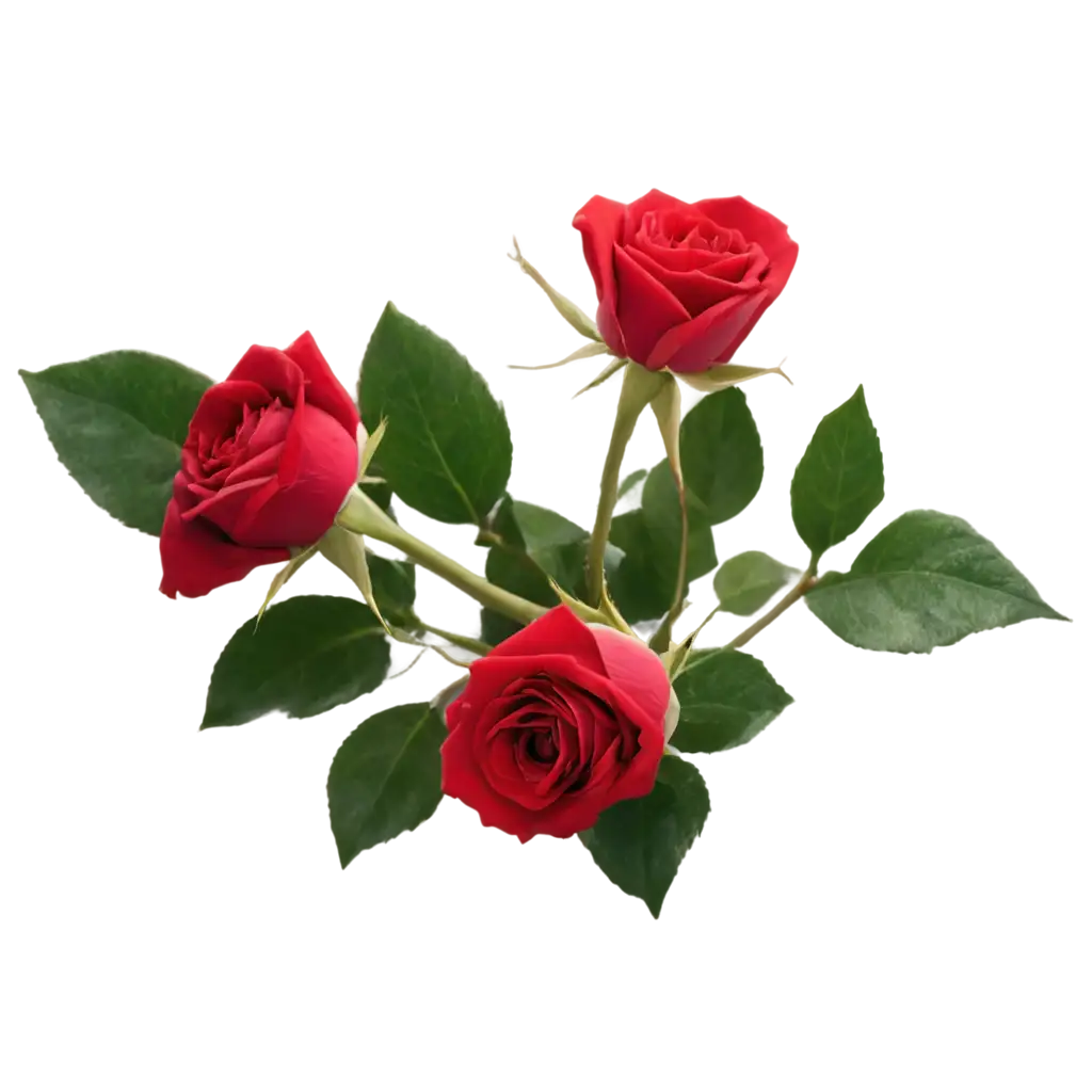 Stunning-PNG-Bouquet-of-Roses-with-Leaves-for-Every-Occasion