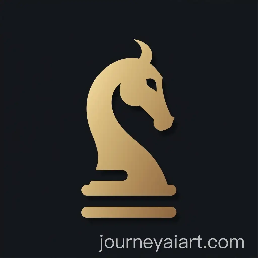Modern-Abstract-Knight-Chess-Piece-Logo-Emblem