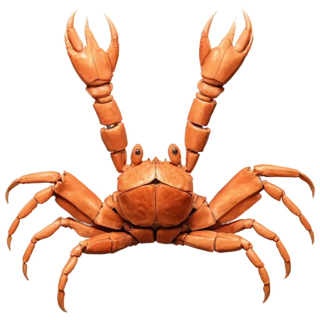 CREATE A MONSTER CRAB WITH HUUGE FOUR WINGS AND WITH TWO HUMAN LEGS AND WITH TWO  HUMAN HANDS