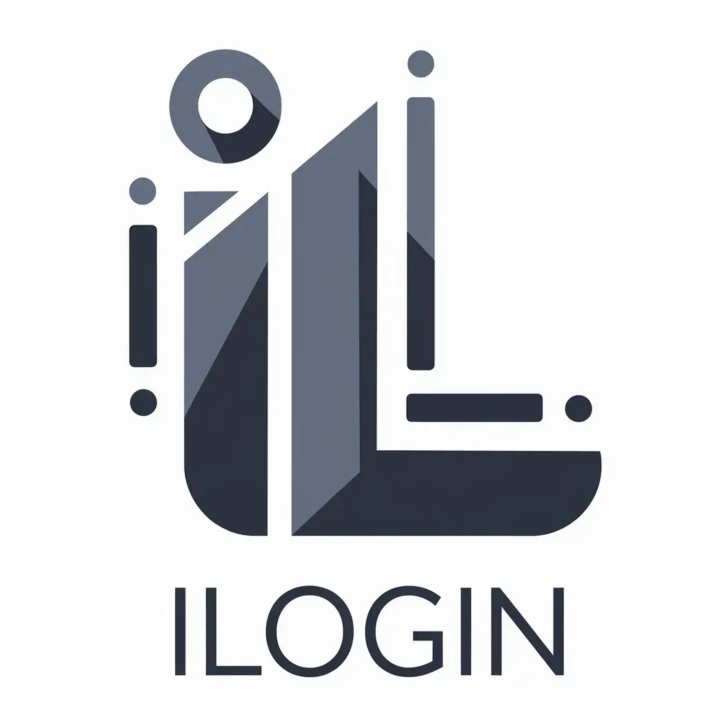 LOGO-Design-for-iLogin-Modern-iL-Symbol-in-Internet-Industry-with-Clear-Background