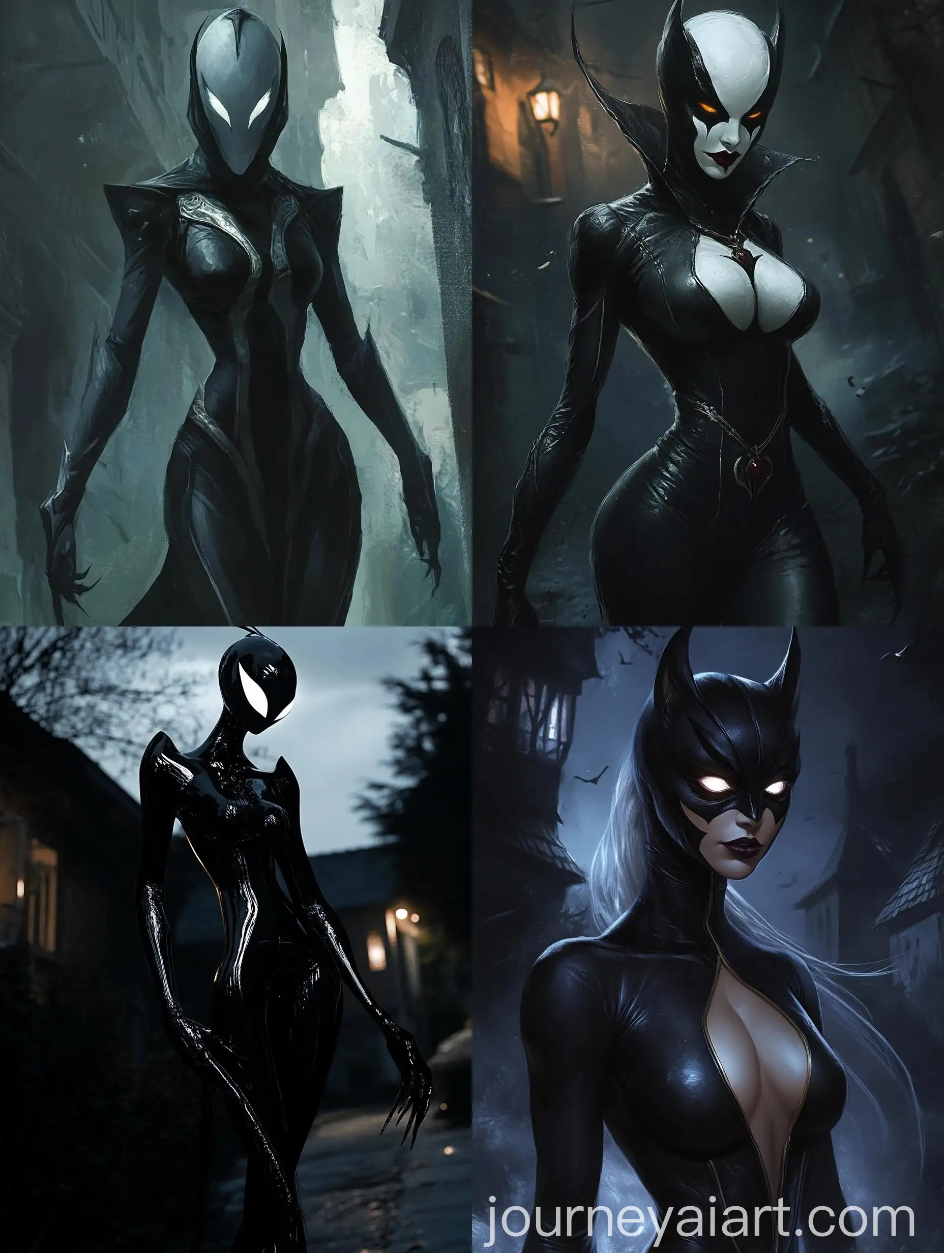 Supervillain-Wewe-Gombel-in-Dark-Village-Night-Scene