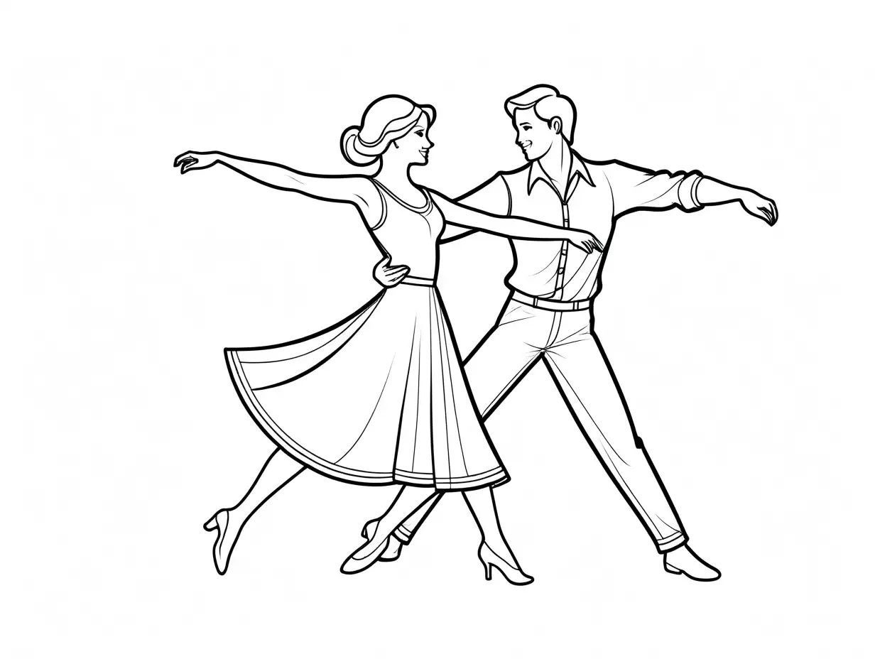 Couple-Dancing-Coloring-Page-for-Kids