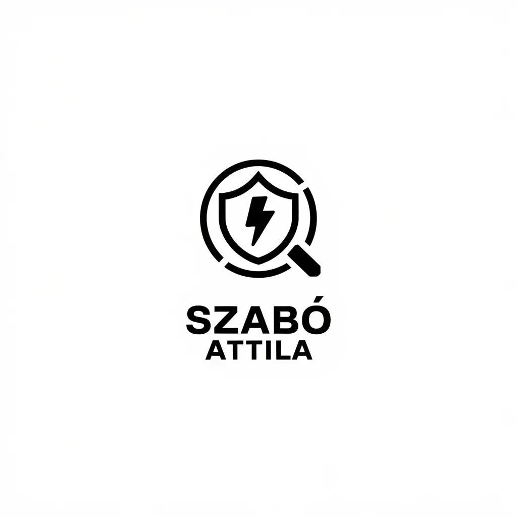 LOGO Design for Szab Attila Minimalistic Vector with MDR Services Theme for the Internet Industry