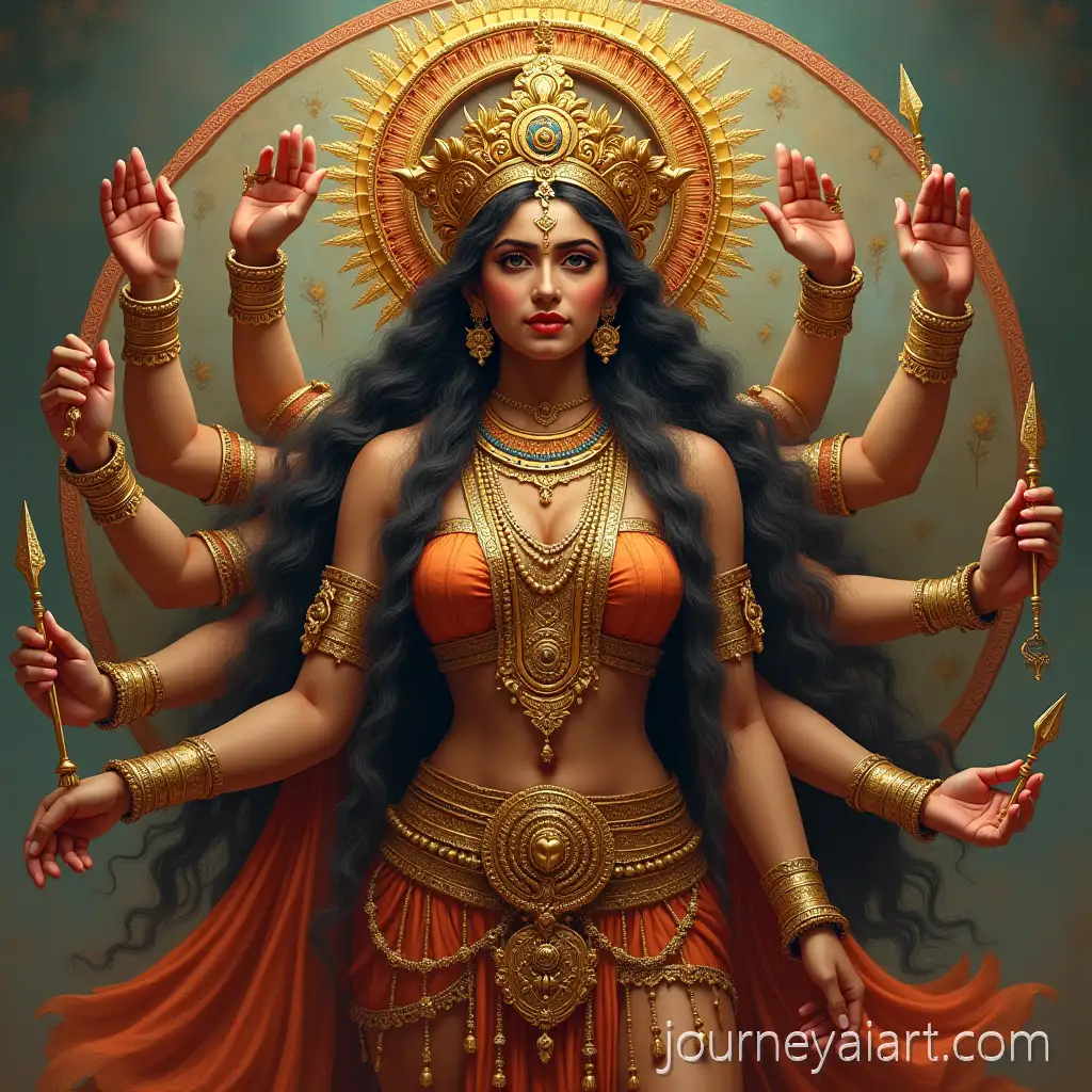 MahishasurmardMahishasurmardini-Devi-Artini-Devi-in-Divine-Battle-Pose