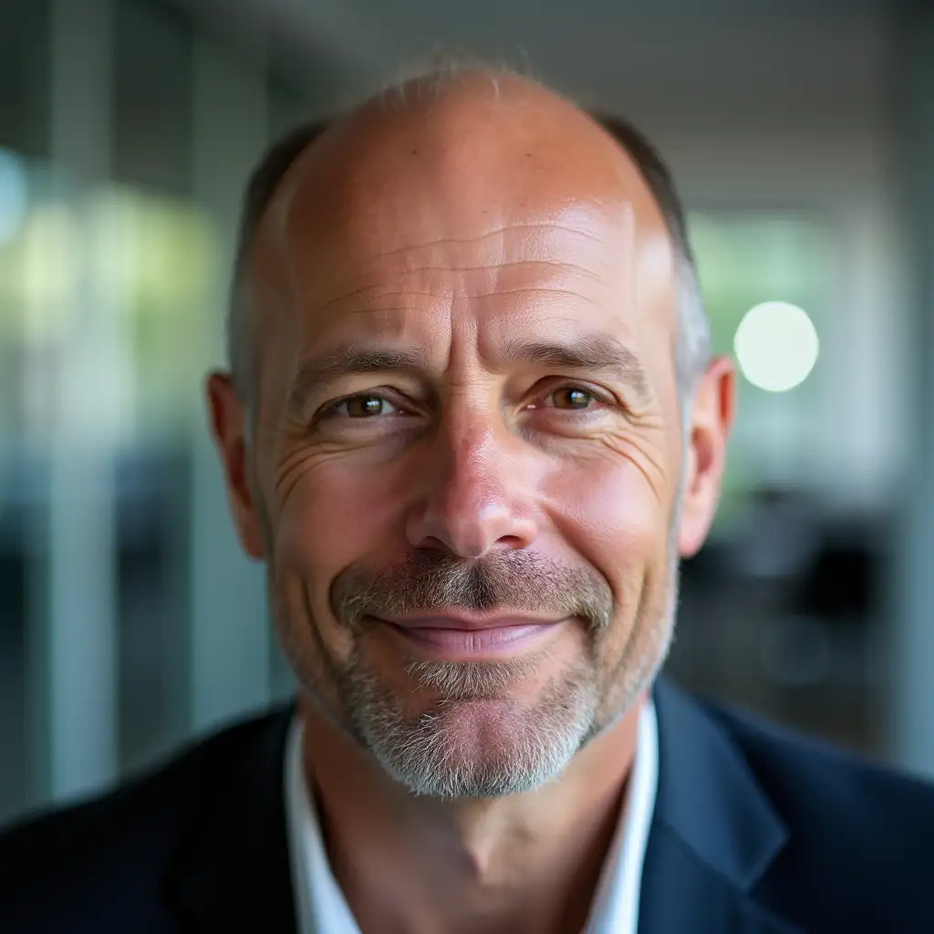 Bald-Male-Headshot-in-Modern-Office-Setting