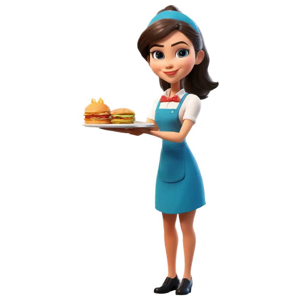 Cartoon-Waitress-PNG-Image-Cheerful-and-Quirky-Character-Design