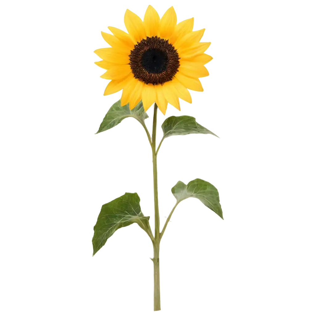 Sunflower-PNG-Vibrant-Floral-Illustration-for-Digital-Projects