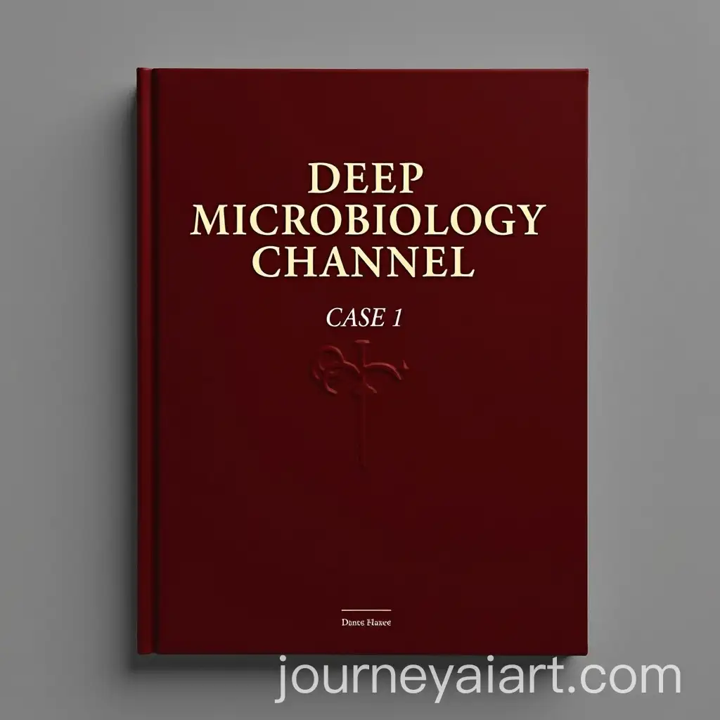 Deep-Microbiology-Channel-Book-with-Gold-and-White-Lettering