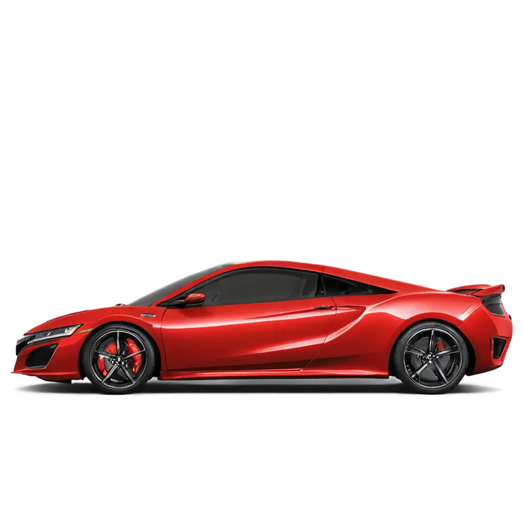 Honda-Acura-NSX-Red-Side-View-PNG-Image-with-Detailed-Design-for-HighQuality-Use