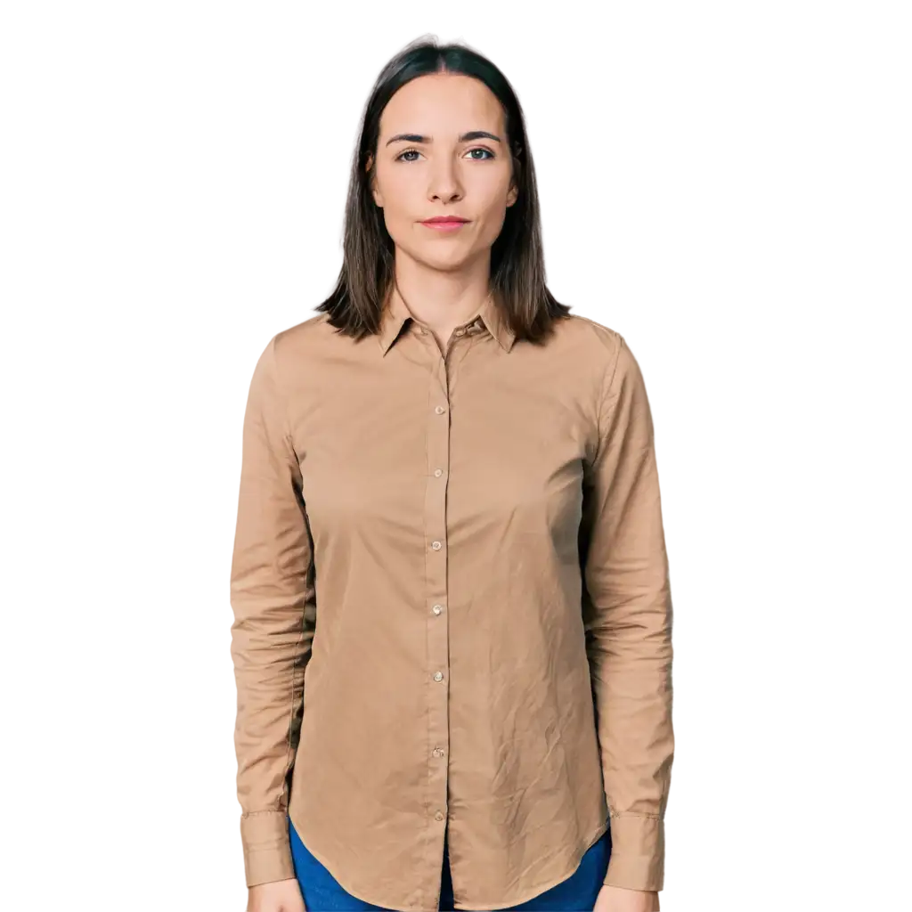 HighQuality-PNG-Image-of-a-40YearOld-American-Woman-in-a-Collared-Shirt-for-ID-Purposes