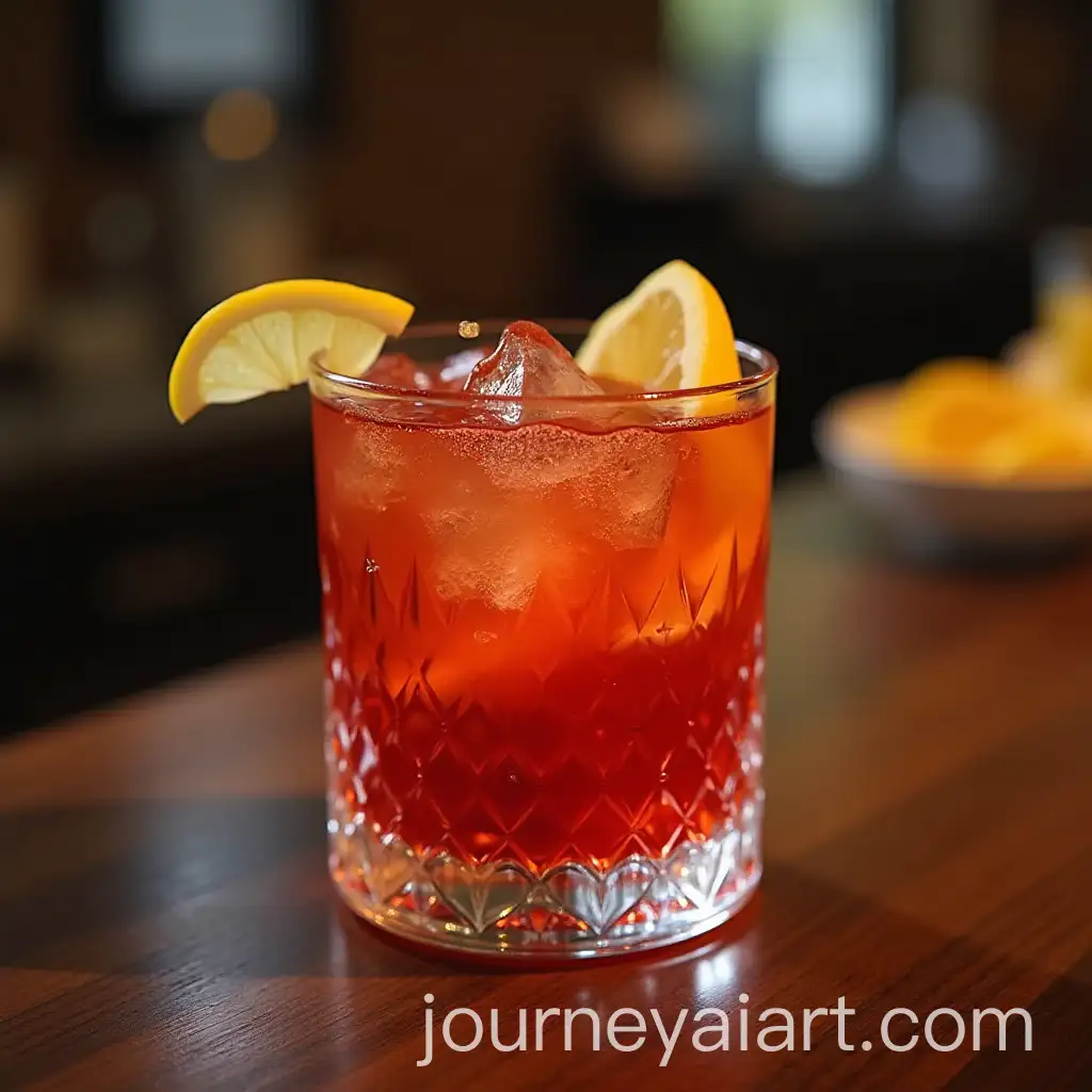 Crafting-a-Negroni-Cocktail-with-Stylish-Bar-Tools
