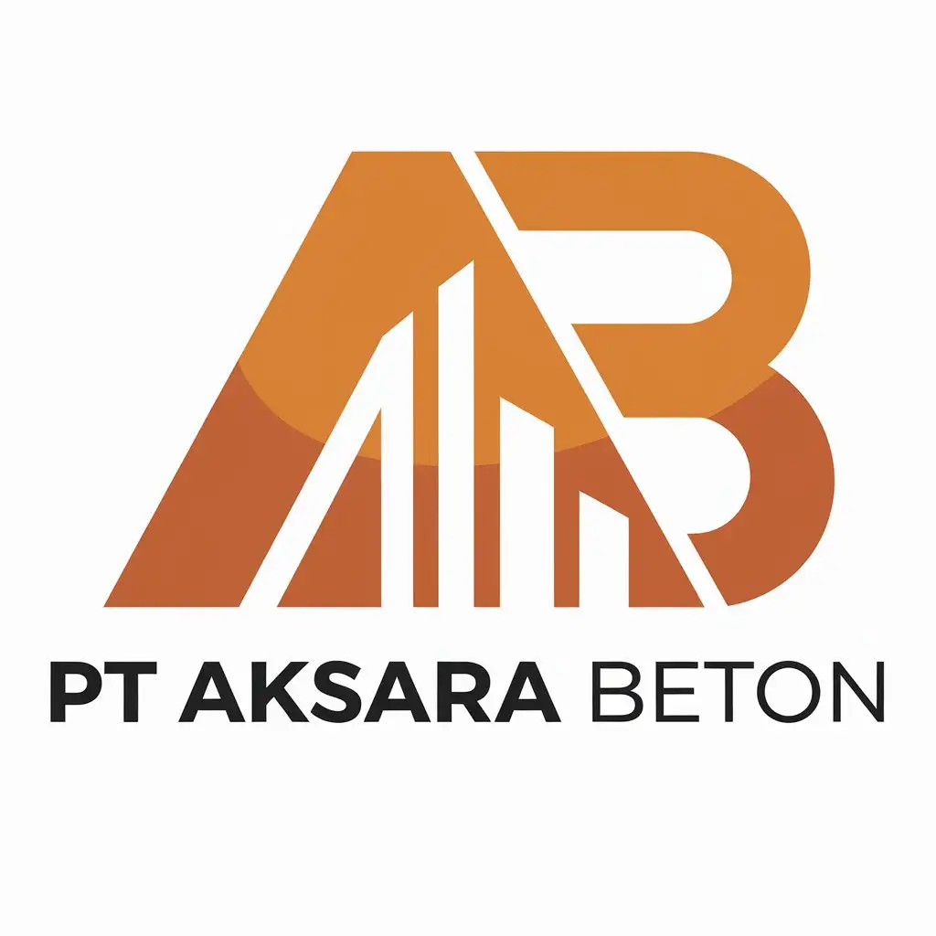 LOGO-Design-for-PT-AKSARA-BETON-Vector-Logo-with-Huruf-Symbol-and-Clear-Background