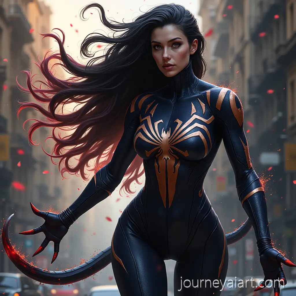 She-Venom-Transformation-in-Dynamic-Action-Scene